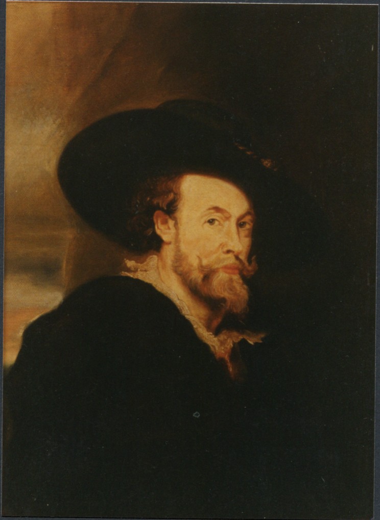 Da: Pieter Paul Rubens - Autoritratto all'et di quarant'anni - olio su tela cm. 30 x 40