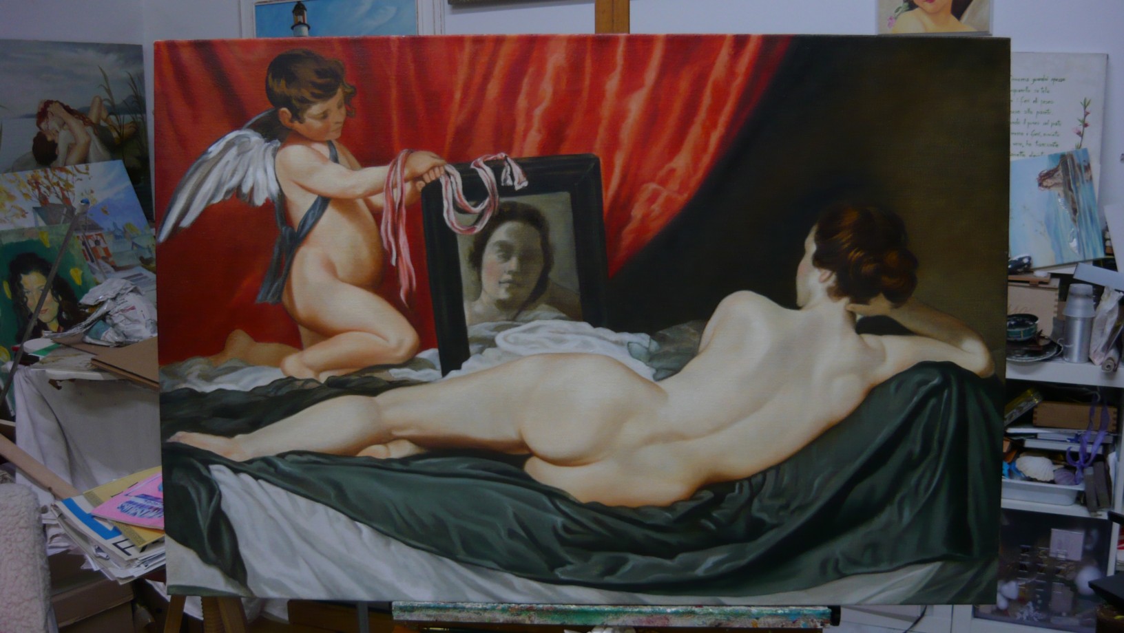 Da: Diego Velzquez - Venere allo specchio - olio su tela
